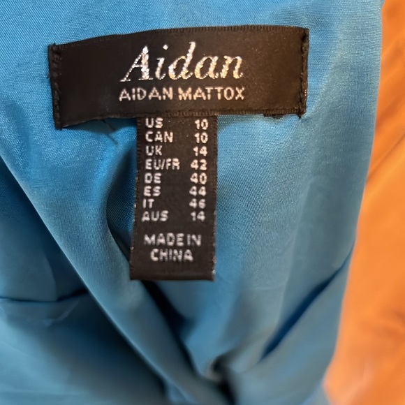 Size 10 stunning gown by Aidan Maytox - Picture 9 of 10